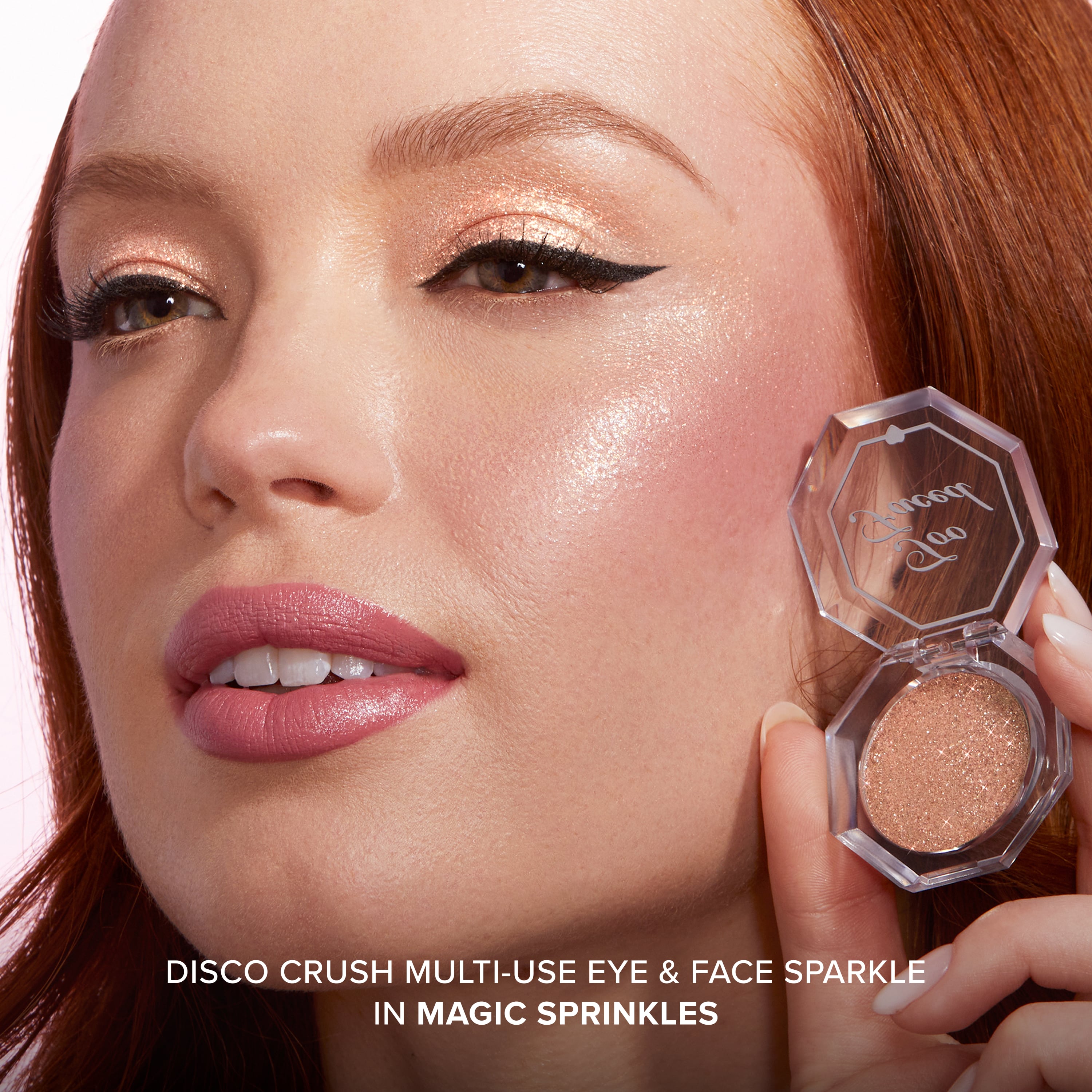 Disco Crush High Shine Glitter Eye + Face Sparkle